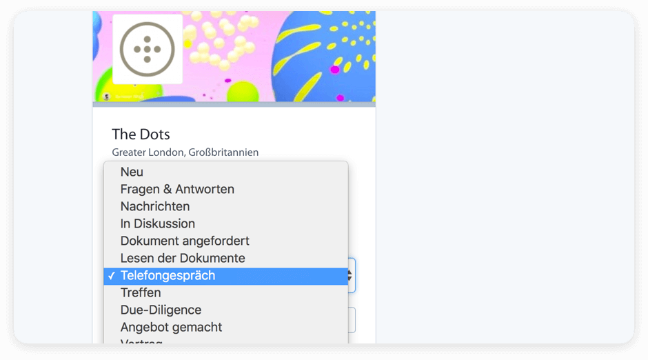 Verwalten Sie Ihr Portfolio